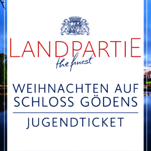 Weihnachtliche Landpartie Schloss Gödens 2025 | JUGENDTICKET für den 27.11.2025
